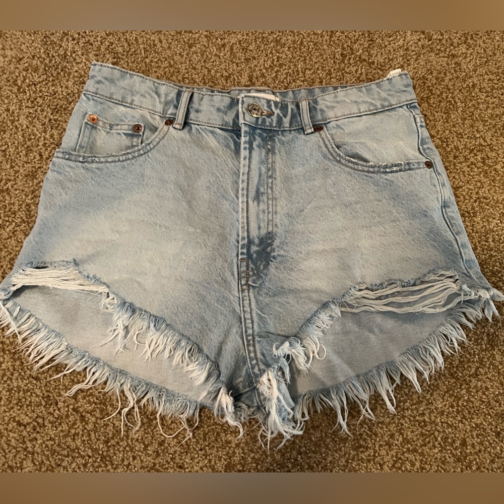 Zara jean shorts